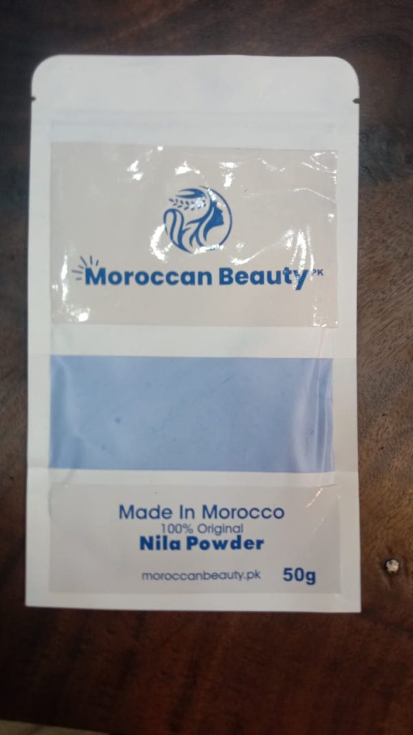 Moroccan Beauty Nila Powder | Blue Nila Skin Whitening Powder 50g | Best Quality Nila Powder