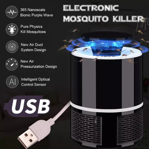 Mosquito Trap With Killer Lamp | Eco Friendly Chemical Free Usb